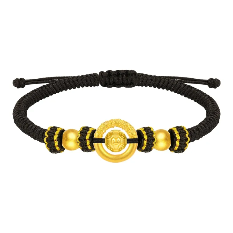 YASHENGZHUBAO Gold Bracelet Unisex-1