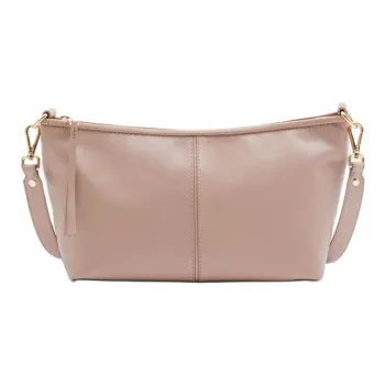 Other Stories Leather Shoulder Bag Women's Light Brown