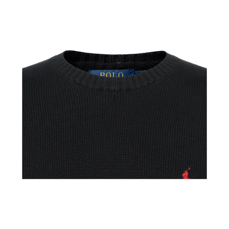 Polo Ralph Lauren Logo Embroidered Crewneck Jumper-9