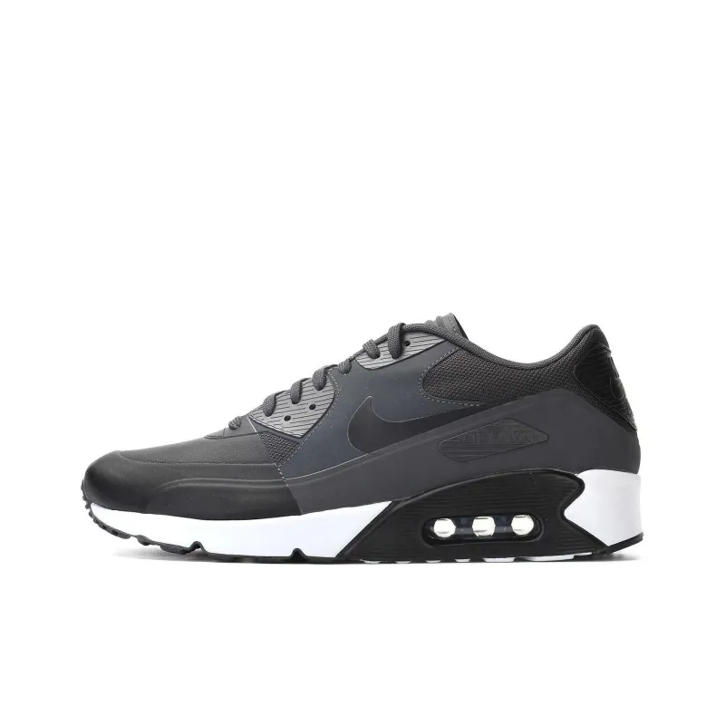 Nike Air Max 90 Anti Slip Wear Resistant Low Top Casual Shoes Men's Black Gray Color-0