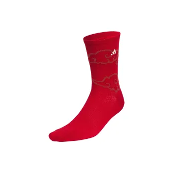 Adidas Mid Calf Socks Unisex 1 Pack Energy Red/Jade White/Soft Red