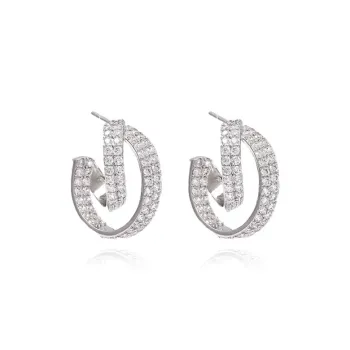 Vegetarian S925 Silver Earrings Women's