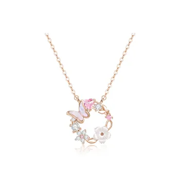 LAOYINFANG Sterling Silver Necklaces Women's