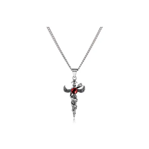 BLESSED BULLET Alloy Necklaces Unisex