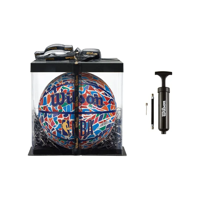 Wilson Snake Year Limited Collection PU Basketball Multicolor All Over Print Size 7 Ball Training Unisex-10