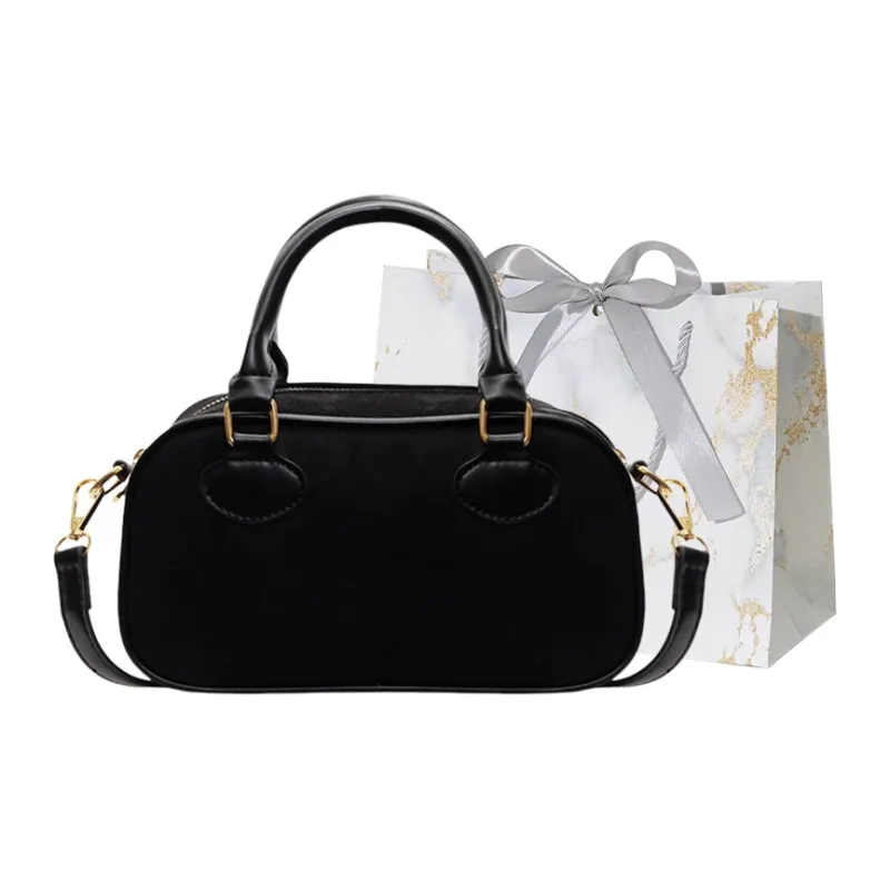 Cool Suede Handbag Women's Brown/Coffee/Pink/Black-12