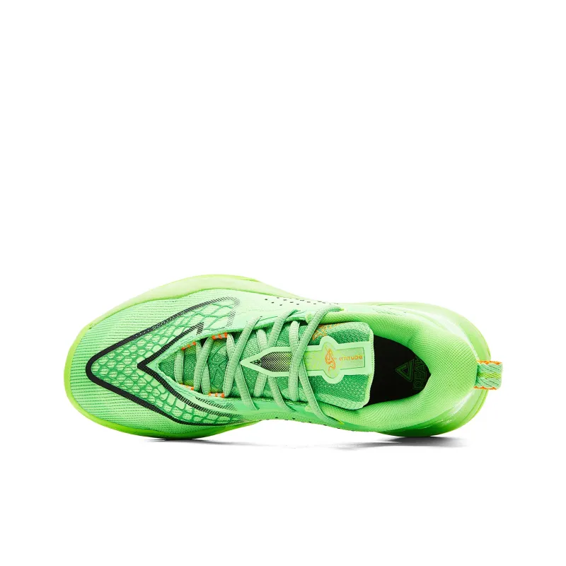 PEAK State Pole Basketball Shoes Unisex Low Top Electric Green-3