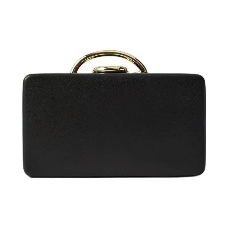 Other Stories Leather Shoulder Bag Women's Black-3