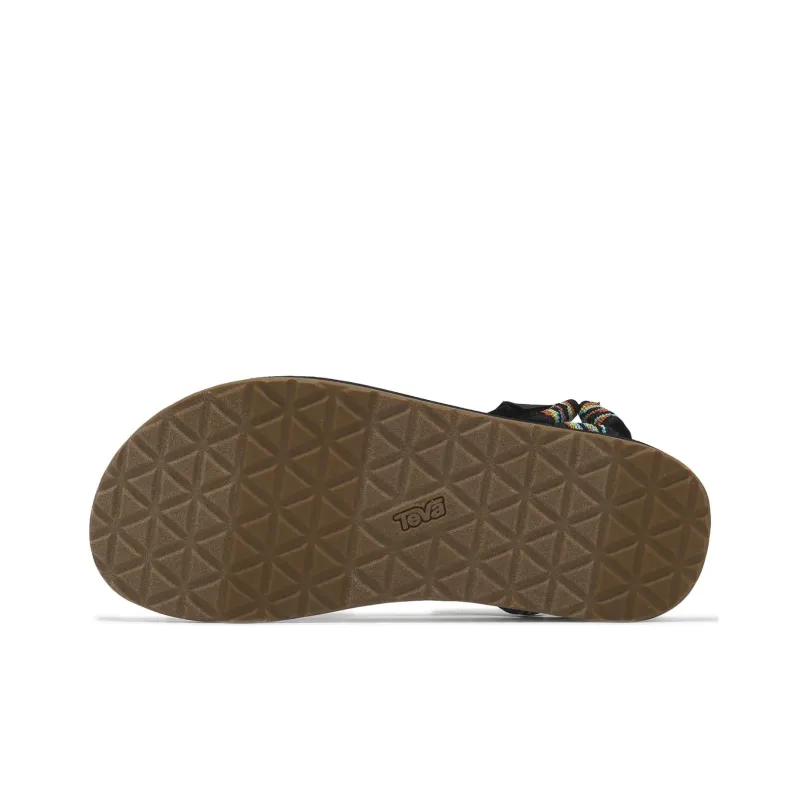 Teva Original Universal Beach Sandals Men's Black Orange-3