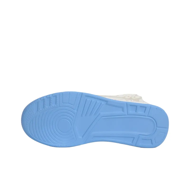 PAIN OR PLEASURE Kids' Skateboarding Shoes White Gray Moon Teenagers-5
