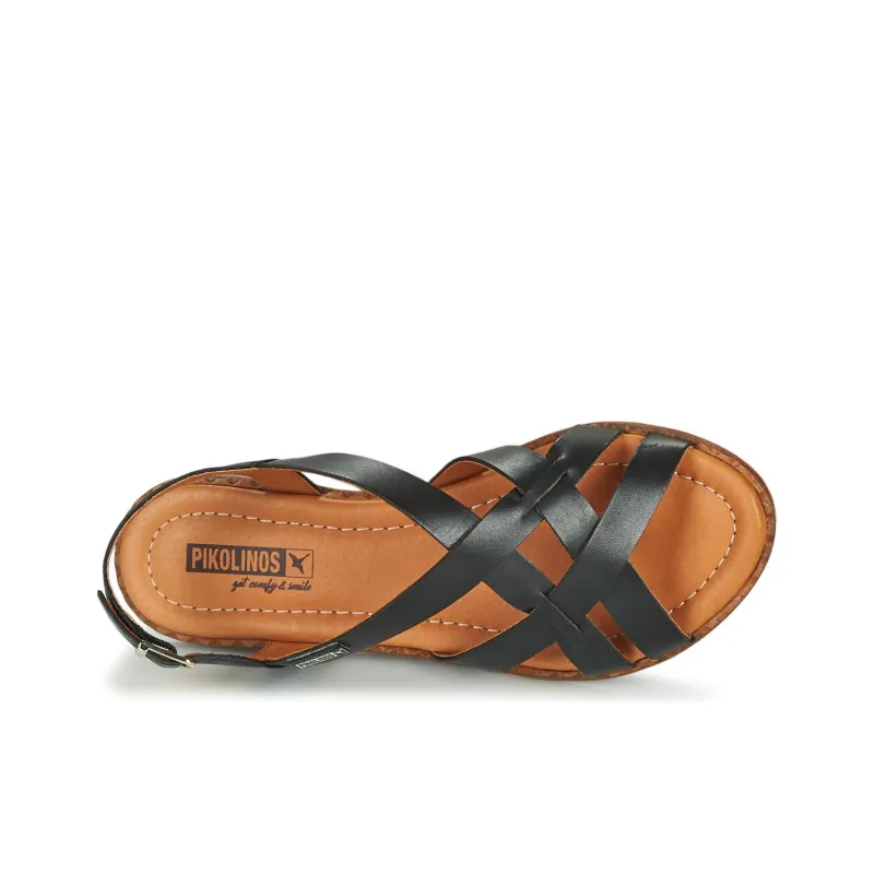 PIKOLINOS ALGAR Roman Sandals 1.5cm Women's Black-4