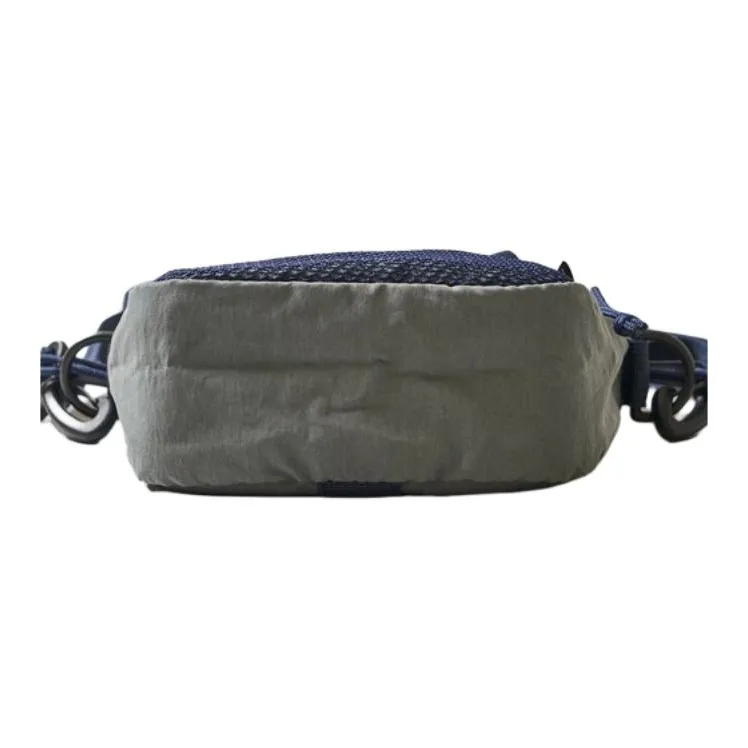 Gramicci Cotton With Nylon Shoulder Bag Crossbody Bag Mini Unisex Beige/Grey/Navy Blue-7