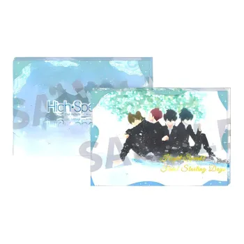 Gu Niang Haruka Nanase, Makoto Tachibana Free! Falling Flowers And Sand Men's Swimming Club Acrylic Stands