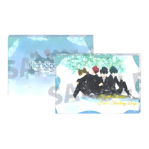 Gu Niang Haruka Nanase, Makoto Tachibana Free! Falling Flowers And Sand Men's Swimming Club Acrylic Stands