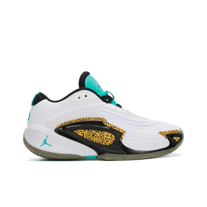 Jordan Luka 3 Anti Slip Wear Resistant Low Top Children's Basketball Shoes White Unisex-1