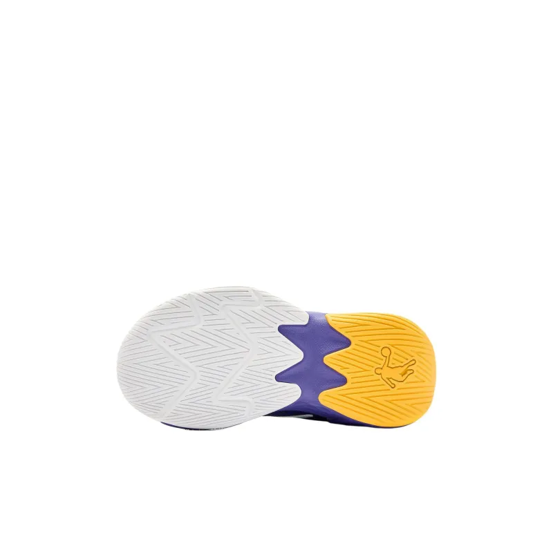 QIAODAN Anti Slip Wear Resistant Low Top Children's Basketball Shoes Blue Purple Children Aged 3 7 Years Old-4