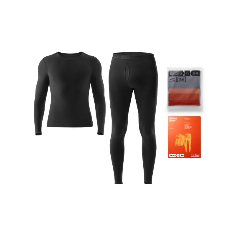 Bananain Red Plan Series Thermal Set Unisex-4