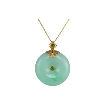 SIYIJIA Glutinous Jade Jadeite Pendants Unisex