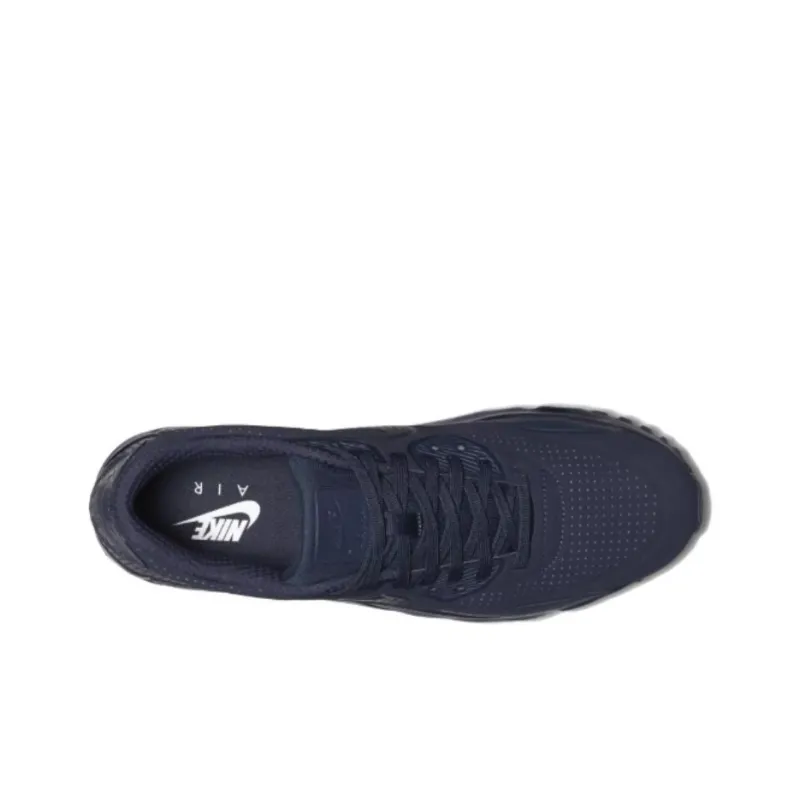 Nike Air Max 90 Anti Slip Wear Resistant Low Top Casual Shoes Men's Blue-2