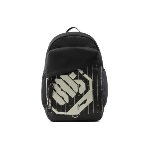 LiNing Polyester Backpack Unisex Black