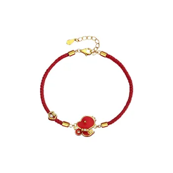 ZUOHUO S925 Silver Bracelets Women's Champagne Gold