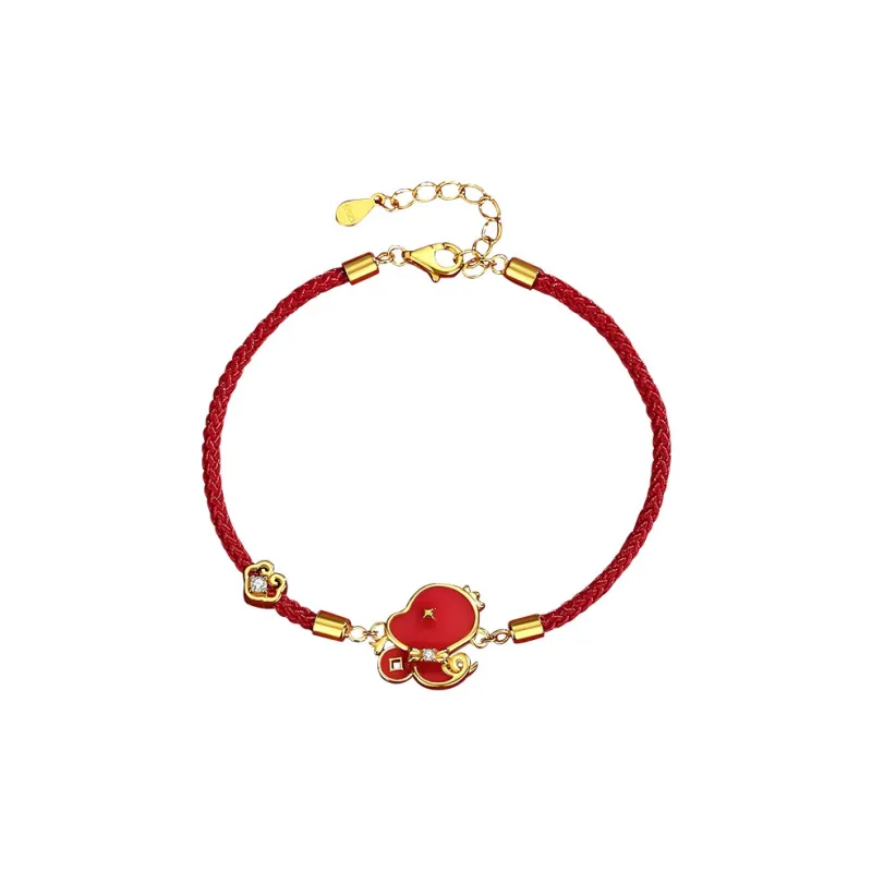 ZUOHUO S925 Silver Bracelets Women's Champagne Gold-0