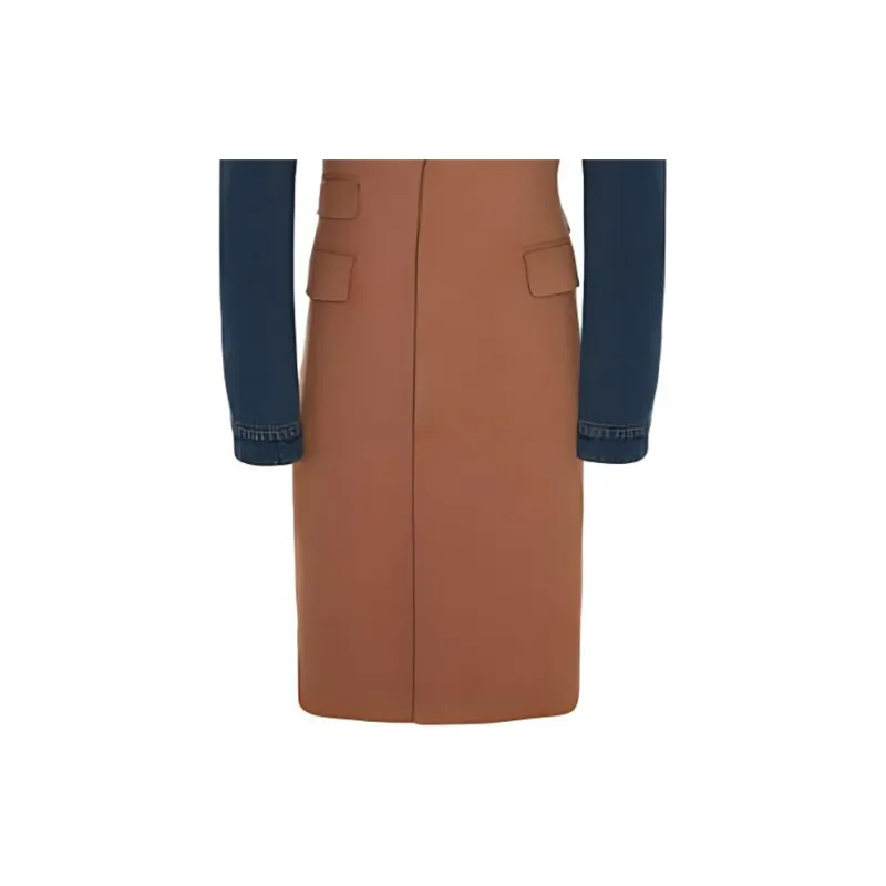 Alexander McQueen SS22 Coat Men's Camel-5