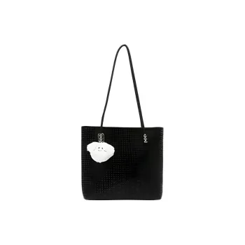 Three Blessings PU Shoulder Bag Large Size Women's Multicolor