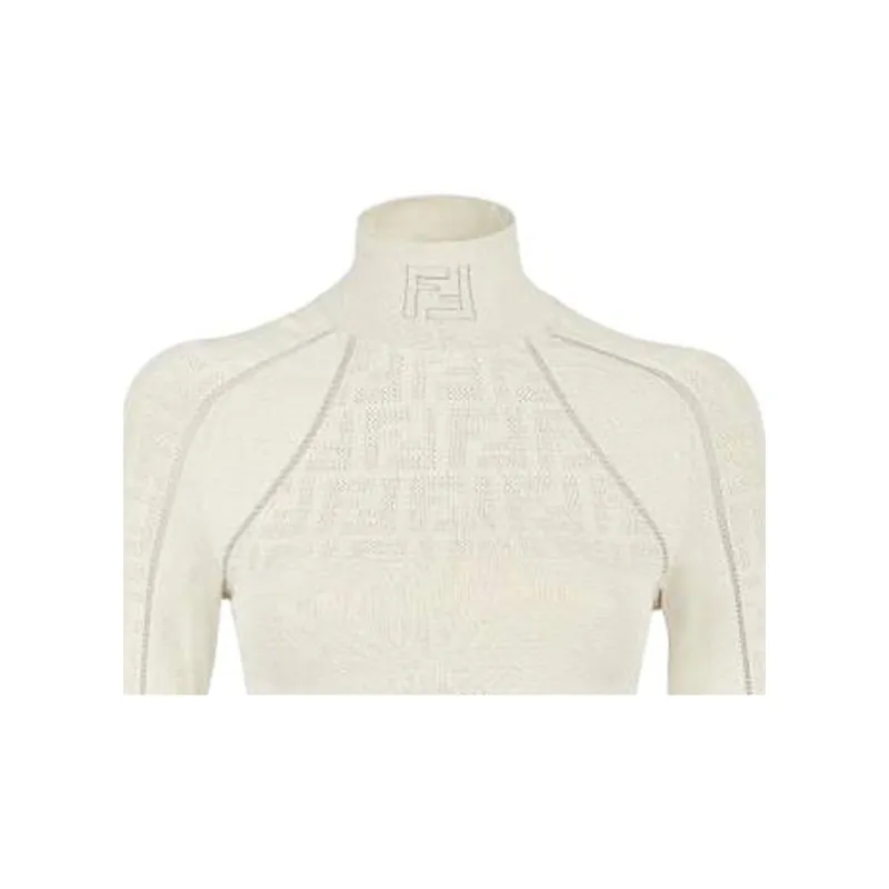 FENDI T-Shirts Women's White-3