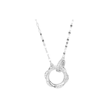 KING TAI FOOK 999 Fine Silver Necklaces Unisex