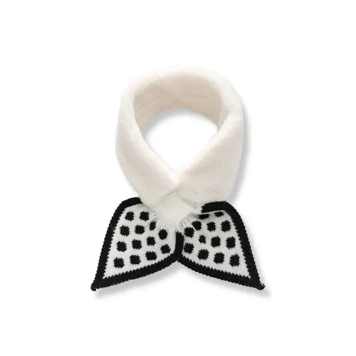 MT·MIT Warm Polka Dot Scarf Women's