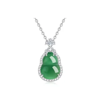 Lao Feng Xiang Chalcedony Necklaces Unisex