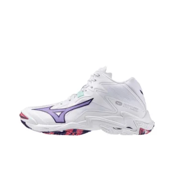 Mizuno Wave Lightning Z8 Wear resistant And Lightweight Mid Top Training Shoes Women's White