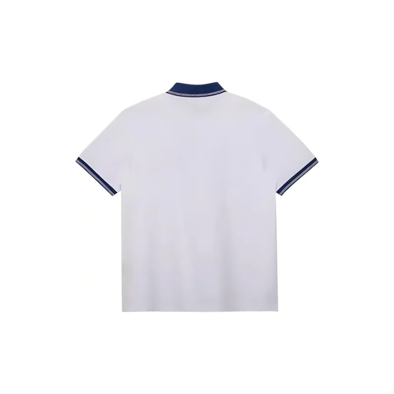 New Era Polo Shirt Unisex White-1