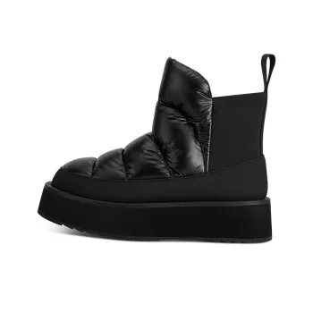 JC DAMO Thermal Short Snow Boots Women's Black