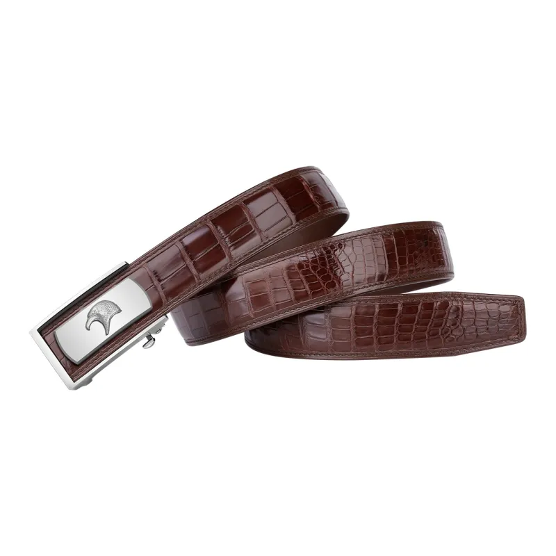 Jaylen Oos Crocodile Leather Leather Belts Men's 3.5cm/3.8cm-37