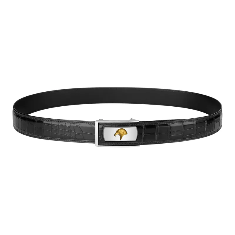 Jaylen Oos Crocodile Leather Leather Belts Men's 3.5cm/3.8cm-24