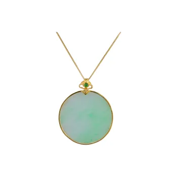 SIYIJIA Glutinous Jade Jadeite Pendants Unisex