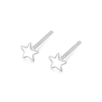MCK Sterling Silver Stud Earrings Women's
