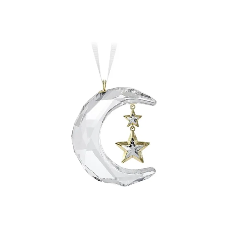 Swarovski Faux Crystal Metal Pendants Unisex Silver-1