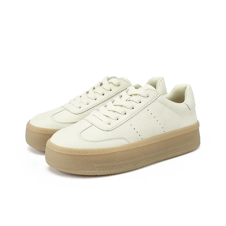 UBZ Traveller Low Top Skateboard Shoes Women's Moon White-1