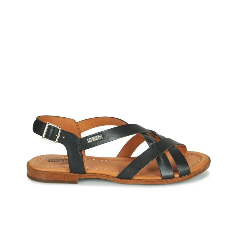 PIKOLINOS ALGAR Roman Sandals 1.5cm Women's Black-1