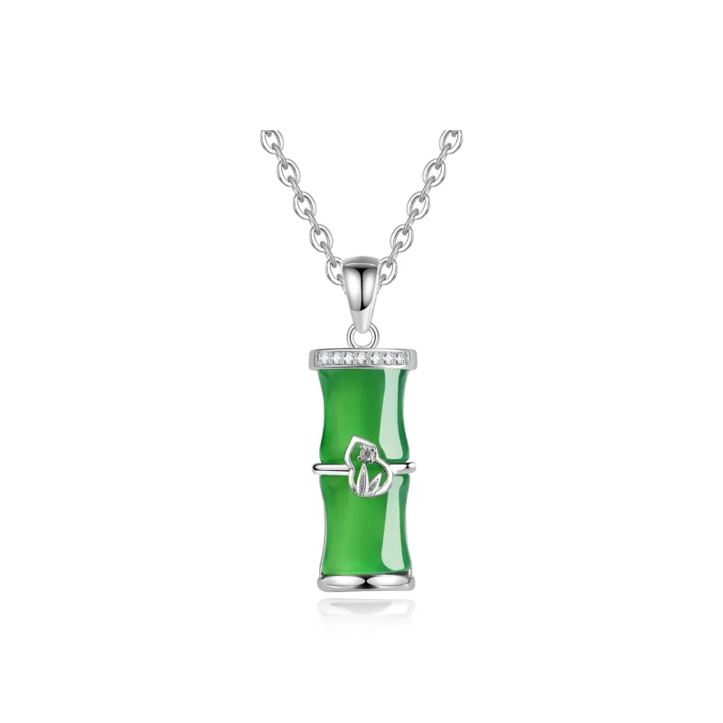 Lao Feng Xiang Chalcedony Necklaces Unisex-0