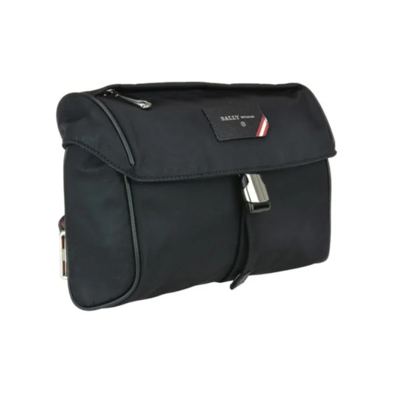 BALLY Nylon Crossbody Bag Men's Black-1