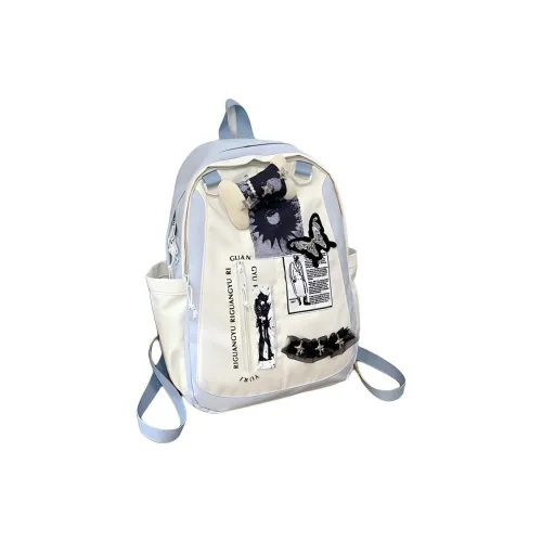 SUN ERATH&U Nylon Fabric Backpack Regular Unisex Multicolor
