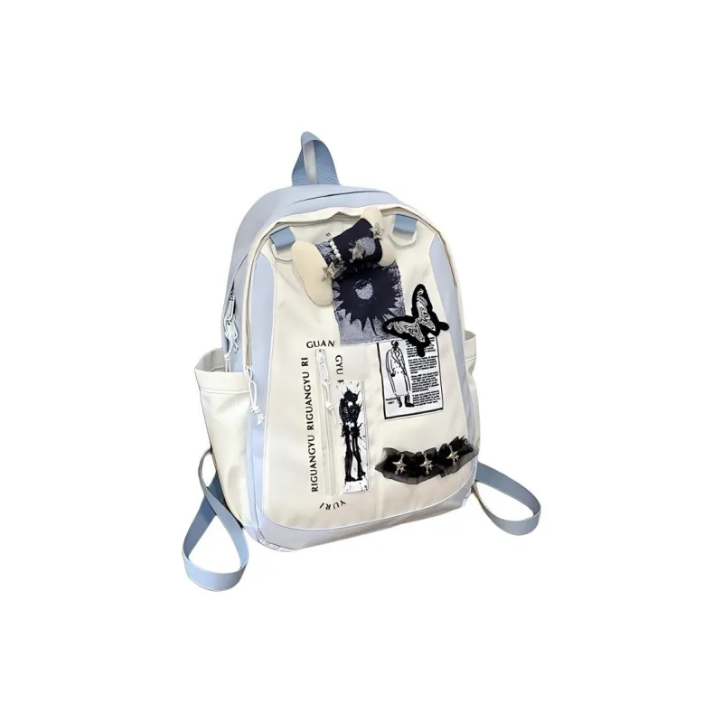 SUN ERATH&U Nylon Fabric Backpack Regular Unisex Multicolor-9