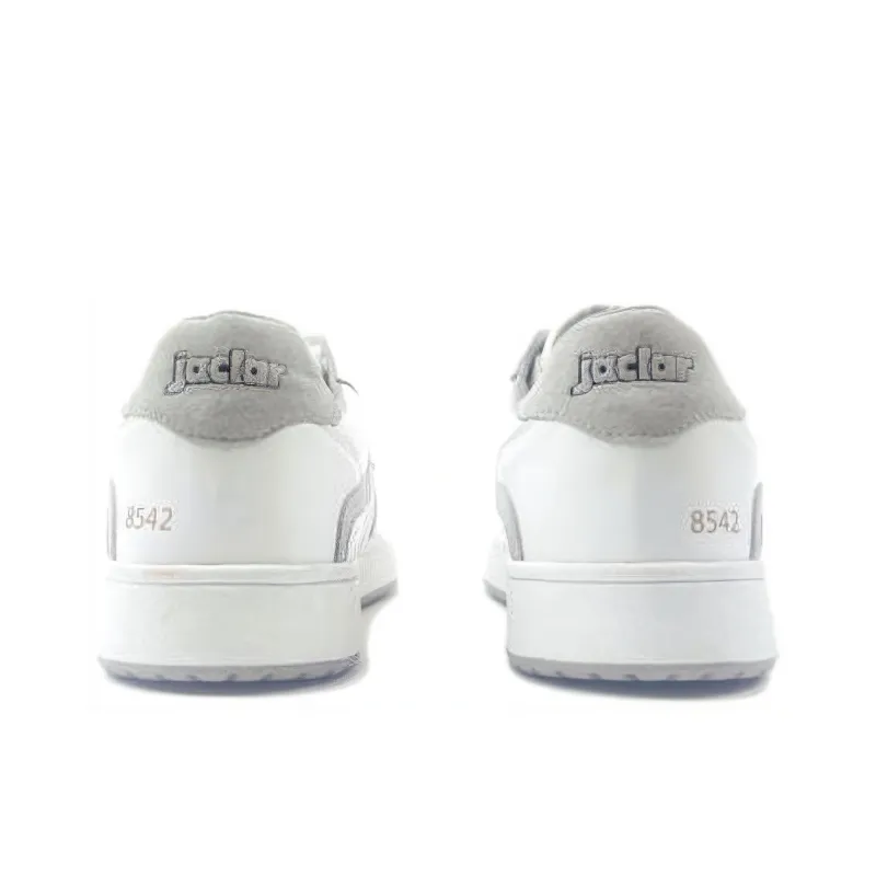 JACLAR ENFORCER II Low Top Skateboard Shoes Unisex White-4