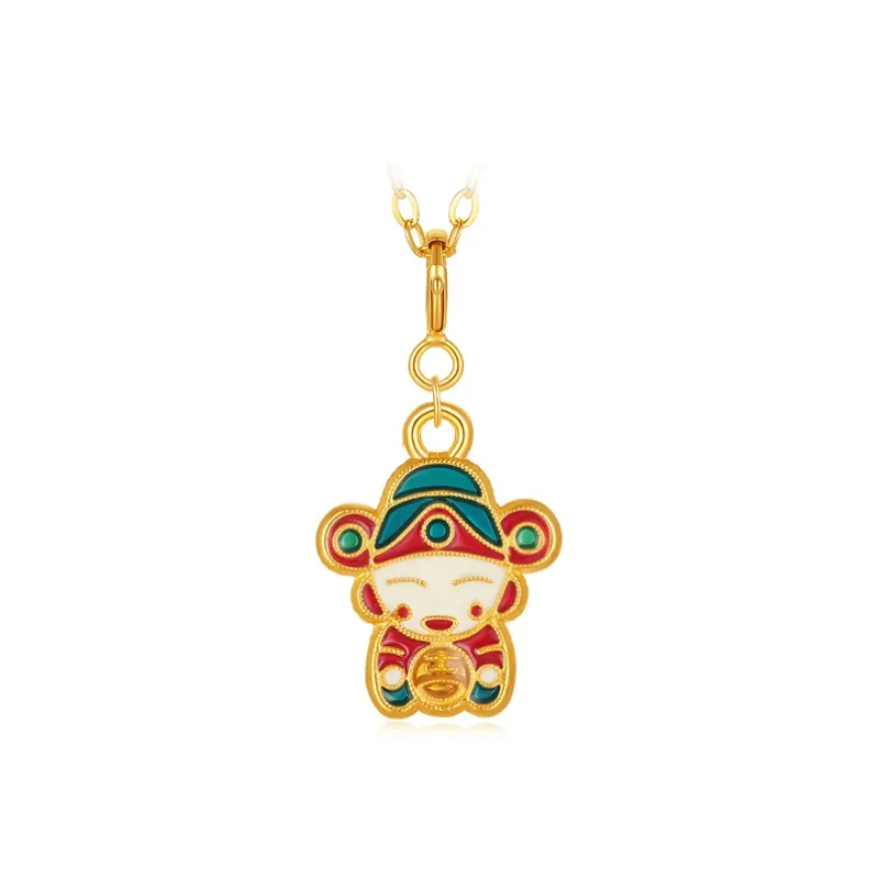 SUNFEEL 18K Gold Pendants Unisex-6