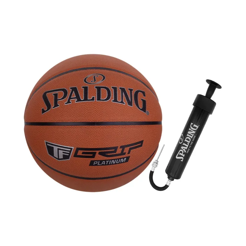 SPALDING TF Collection 78 031Y Cow Leather Basketball Brown Size 7 Training Match Unisex-2