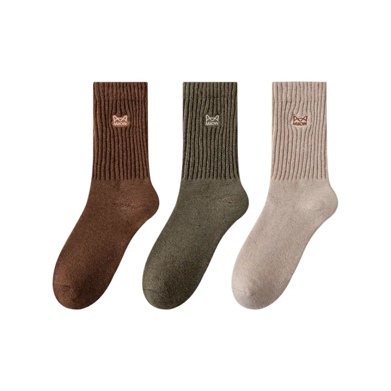 MIIOW Knee High Socks Men's 3 Pack-28
